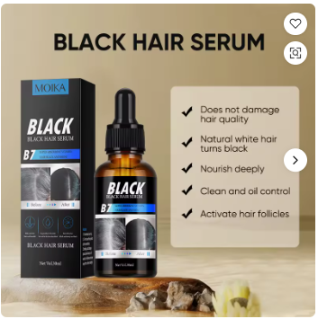 How This Simple Serum Stopped My Early White Hair Without Harsh Dyes!