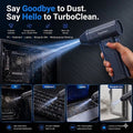 TurboClean 150,000 RPM Violent Fan – Portable Dust Cleaner for PC, Keyboard, and Mesh Nets